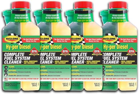 Rislone Hy-per Diesel Complete Fuel System Cleaner, Yellow in Saudi Arabia