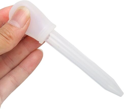 Transfer Pipettes, Pipettor Accessories 2pcs Liquid Dropper 5ml Capacity Pipette Tips Light Weight Measuring Pipettes Compact Portable Pipettes for Science Laboratory DIY Art in Saudi Arabia