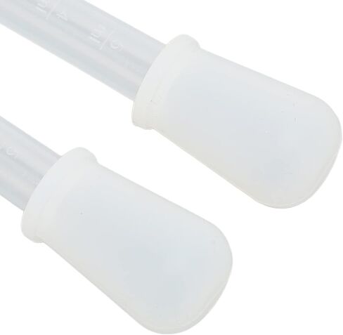 Transfer Pipettes, Pipettor Accessories 2pcs Liquid Dropper 5ml Capacity Pipette Tips Light Weight Measuring Pipettes Compact Portable Pipettes for Science Laboratory DIY Art in Saudi Arabia
