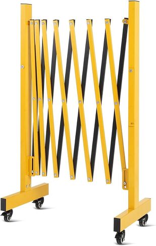 Metal Expandable Barricade, 16FT Folding Safety Traffic Driveway Gate, Portable Crowd Control Barriers Fence in Saudi Arabia