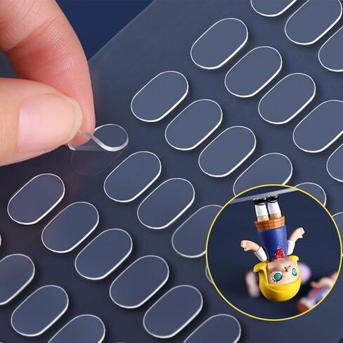 NOMMO Sticky Tack for Wall Hanging, Poster Putty for Walls,Two-Sided Mounting Putty, Waterproof Stickers Dots for Festival, Putty for Hanging Pictures,Clean Removable (300, 10mm) in Saudi Arabia