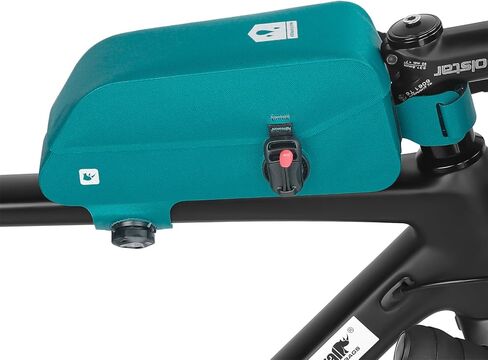 HUNTVP Top Tube Bike Bag with Magnetic Flap Waterproof Bike Frame Bag Bicycle Top Tube Bag Cycling Pouch Tools Storage Bag for Bike in Kuwait
