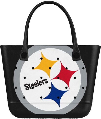 FOCO Pittsburgh Steelers NFL Big Logo Tailgate Tote Bag in Saudi Arabia