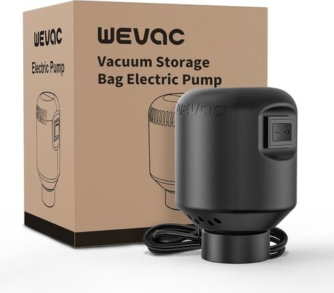 [2024 NEW] 30 Pack Vacuum Storage Bag (5 Jumbo/5 Large/5 Medium/5 Small/10 Roll) | Electric Pump | Space Saver | Rapid Vacuum | Double Zip | Clip Stopper | Clothes, Blanket Compression and Travelling in Saudi Arabia