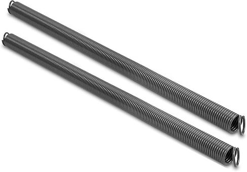 Pair of 180 lbs Heavy Duty Garage Door Extension Springs Stretch Spring,High Precision Electrophoresis Black Coated for Corrosion Resistance,MIN 18000 Cycles for 7ft Garage Door Springs Replacement in Kuwait