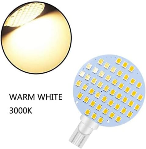 GRV T10 921 194 LED Bulb 24-5050 SMD lamp Super Bright AC 12V /DC 12V -24V for RV Boat Iandscaping Ceiling Dome Interior Lights Warm White (2nd Generation) Pack of 2 in Saudi Arabia