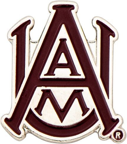 صبار الصحراء ألاباما A&M University دبابيس التلبيب بولدوج AAMU شعار المينا مصنوعة من المعدن (دبوس A) in Saudi Arabia