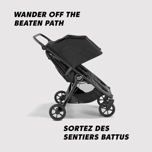 عربة أطفال فردية Baby Jogger City Mini GT2، سلسلة صديقة للبيئة، ضباب أردوازي، استخدام في أربعة اتجاهات مع محولات مقعد السيارة للرضع متضمنة in Saudi Arabia