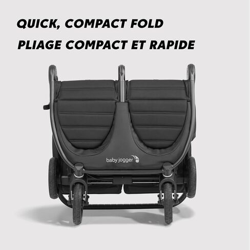 عربة أطفال فردية Baby Jogger City Mini GT2، سلسلة صديقة للبيئة، ضباب أردوازي، استخدام في أربعة اتجاهات مع محولات مقعد السيارة للرضع متضمنة in Saudi Arabia