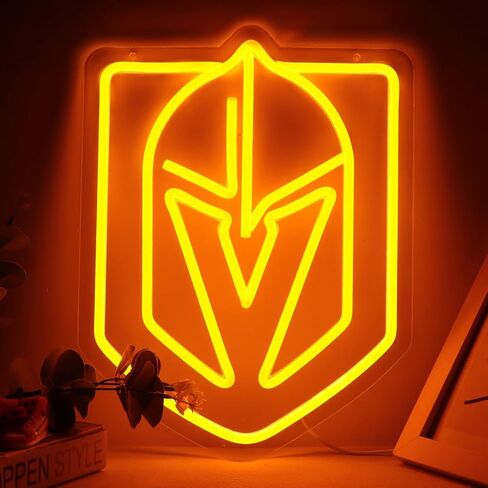 Pugna Ice Hockey Neon Signs for Wall Decor Neon Lights for Bedroom Led Business Signs Suitable for Man Cave Bar Pub Restaurant Christmas Gift Art in Saudi Arabia