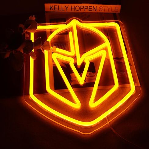Pugna Ice Hockey Neon Signs for Wall Decor Neon Lights for Bedroom Led Business Signs Suitable for Man Cave Bar Pub Restaurant Christmas Gift Art in Saudi Arabia