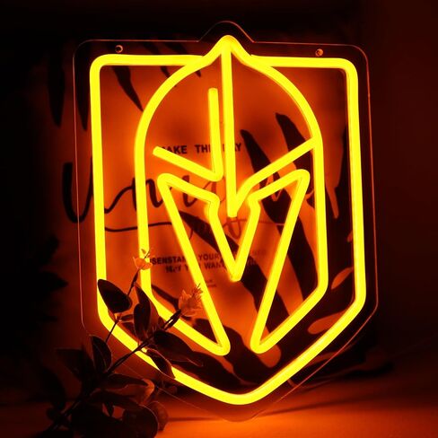 Pugna Ice Hockey Neon Signs for Wall Decor Neon Lights for Bedroom Led Business Signs Suitable for Man Cave Bar Pub Restaurant Christmas Gift Art in Saudi Arabia