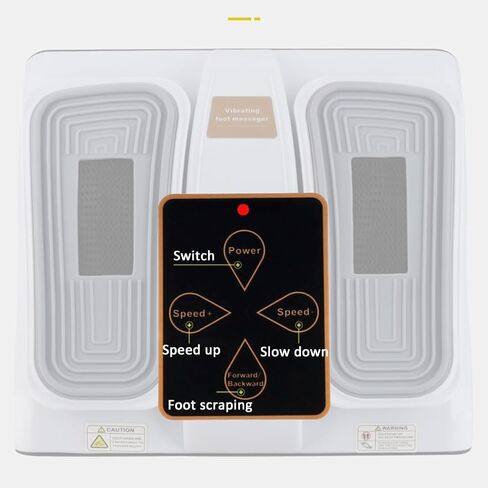 Leg Exerciser with Remote, Adjustable Electric Foot Massager Vibrating Foot Massager - Promotes Leg Exercise, Health, and Blood Circulation in Saudi Arabia