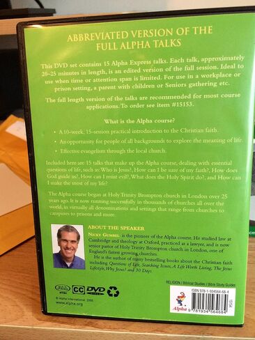 مجموعة أقراص DVD الخاصة بإصدار Alpha Course Express in Kuwait