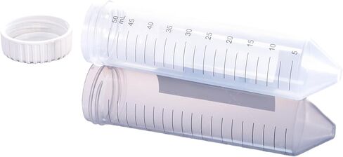 15mL Centrifuge Tubes with 5-Color Screw Caps,Racked[2Recycle Racks*25Tubes],USP VI Grade Polypropylene,Max RCF 12,000xg,Gamma Sterile,PCR Clean,Autoclavable(50PCS, 15mL Racked) in Saudi Arabia