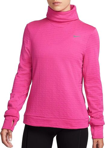 Nike Women's Active Long-Sleeved Therma-FIT Swift Element Pullover Turtleneck in Saudi Arabia