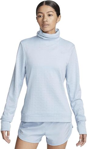 Nike Women's Active Long-Sleeved Therma-FIT Swift Element Pullover Turtleneck in Saudi Arabia