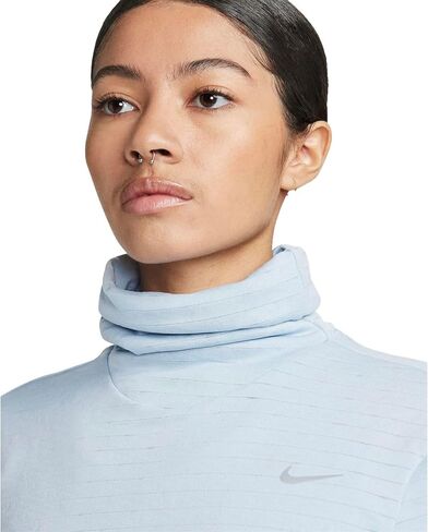 Nike Women's Active Long-Sleeved Therma-FIT Swift Element Pullover Turtleneck in Saudi Arabia