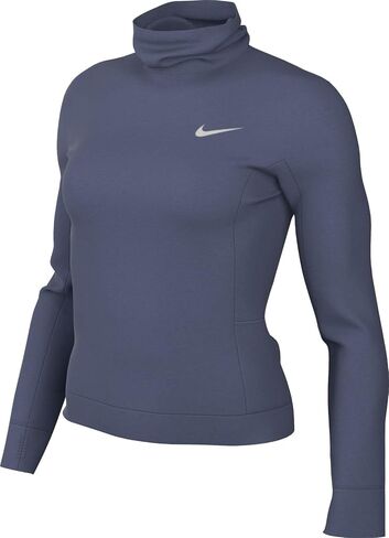 Nike Women's Active Long-Sleeved Therma-FIT Swift Element Pullover Turtleneck in Saudi Arabia