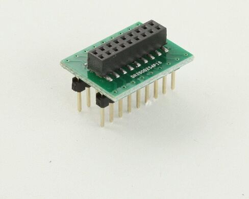 Proto-Advantage DR200D254P18F صف مزدوج 2.00 مم درجة 18 دبوس رأس أنثى إلى محول DIP-18 in Saudi Arabia
