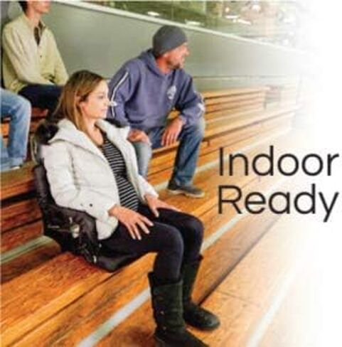 كرسي مقعد الاستاد MOD للمدرجات والمقاعد مع وسادة ظهر مبطنة ودعم مسند للذراع، يتضمن 6 أوضاع رياضية مخصصة قابلة للإمالة مع أحزمة حقيبة ظهر محمولة in Kuwait