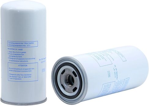فلتر خرطوشة فاصل الزيت LB962/2 يستبدل 6221347800، 2205406508، 4930658131، 9056292، 410151022، R7432، 7211960000، AS2451 متوافق مع ضاغط الهواء أطلس كوبكو (عبوة من 1) in Kuwait