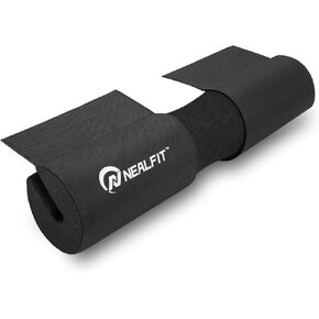 Barbell Squat Pad with Thick Nylon Padding, Hip Thrust Pad for Squats, Lunges, Neck Shoulder Squat Pad for Olympic or Standard Bars