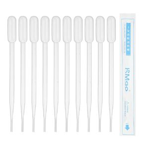 PATIKIL 10ml Pipettes Dropper, 24pcs Plastic Pipettes Disposable Pipette Transfer Pipette Calibrated Plastic Eye Dropper with Scale for Science Laboratory Resin DIY Crafts Makeup Oil