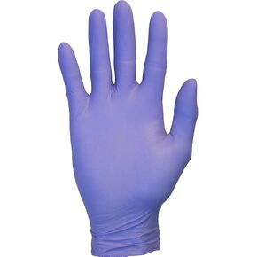 Nitrile Exam Gloves - Medical Grade, Powder Free, Disposable, Non Sterile, Food Safe, Textured, Convenient Dispenser Pack of 100, Size Medium