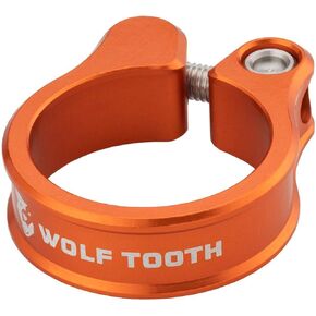 Wolf Tooth Components Seatpost Clamp Orange, 39.7Mm