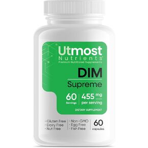 DIM Supreme Maximized Bioavailability, Designed to Assist in The Regulation of Estrogen for Hormonal Balance