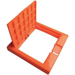 SP Bel-Art Clavies Orange Biohazard Bag Holder Cover for F13192-0002 and F13192-0003 (F13192-0102)