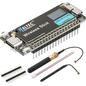 Wireless Tracker Module with 3000mAh Battery Kit Compatible with Arduino Supports WiFi LoRa GNSS GPS Development Board (863-928Mhz)