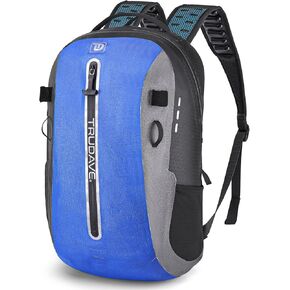 Waterproof Backpack, Waterproof Submersible Backpack, Floating TPU Coated Dry Bag with Airtight Zipper for Kayak, Fishing, Boating, Hiking (30L)