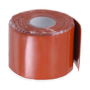 HARFINGTON Self Fusing Silicone Tape 2" x 10ft x 0.04" Waterproof Sealing Plumbing Rubber Tape for Water Pipe Hose Leak Silicone Grip Repair Seal, Red