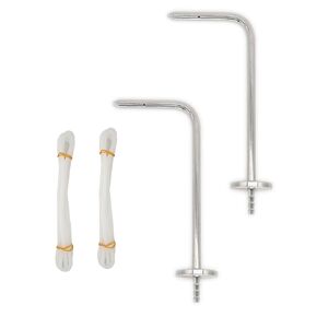Static Pressure Probes with Magnetic Flange use for Fieldpiece JL3KM2, SDMN5，SDMN6，ADMN2,HVAC Pitot Static Tube Fit for Many Dual Port Manometer with2x 5.91 FEET(1.8M) Soft Tube