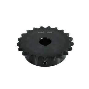 CHR Sprockets | #40 Roller Chain Sprocket B Type | 21 Tooth | 3/4" Bore | ISO 9001-2000 Certified