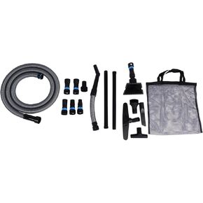 Premium Quick Click Multi-Brand Power Tool 7-Piece Dust and Fume Collection Set with 10 Ft. Hose and Wet/Dry Vacuum Accessories