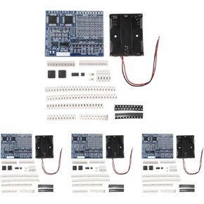 4 قطع ISolderStore الإلكترونية DIY مجموعات SMD عدة لحام ممارسة عدة DIY مشروع لحام للمراهقين الأطفال البالغين عيد الشكر هدية عيد الميلاد