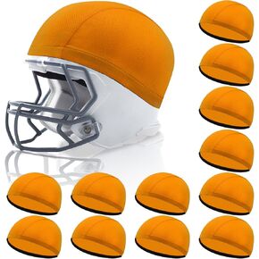 12Pcs Youth Adult Football Helmet Scrimmage Cap Set, Perfect for Football, Hockey, Lacrosse Training Accessories