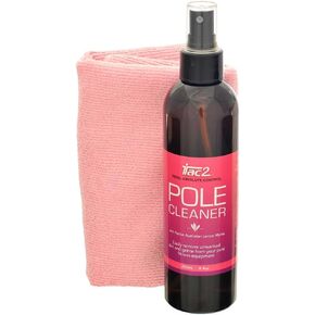 ITAC2® | 250ml (8.4 fl oz Pole Cleaner + Microfiber Cloth - Your Ultimate Solution for a Pristine Pole - Remove and Grip Aids from Your Pole