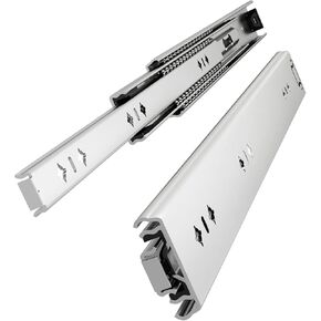 VADANIA 32" Soft Close Heavy Duty Drawer Slides, VK2053, Up to 265lb Load Capacity, 3-Fold Full Extension, Ball Bearing, Side Mount, 1-Pair
