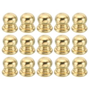 PATIKIL M5x10x12mm Cap Nut, 15 Pack Acorn Nut Screw Knob Cap Insert Bolt Cover Female Thread Knurled Decorative Hardware Fittings Lamp Light Fixtures