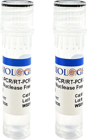 Ultra Pure Water, 25 x 1.8 ml Molecular Biology Grade, DNase, RNAse, Protease, Endotoxins (Pyrogen) Free, PCR/RT-PCR Certified, Nuclease-Free Water, 25 x 1.8 ml/Pack in Kuwait