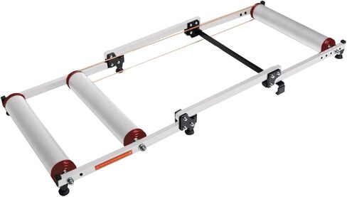 biosp Bike Rollers Foldable Bike Trainer Stand Adjustable Indoor Bicycle Cycling Roller with Resistance for MTB Road Bike Exercise in Saudi Arabia