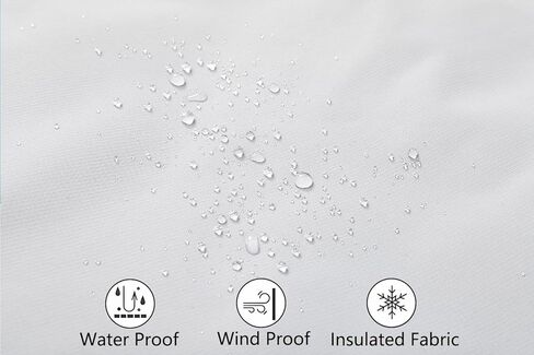 MOERDENG Women's Ski Jacket Waterproof Warm Winter Coat Hooded Snowboarding Jacket Versatile for Hiking & Winter Activities in Kuwait