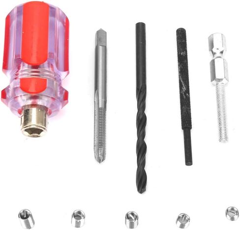 YWBL-WH 105Pcs Stainless Steel Wire Screw Sleeve Thread Repair Insert Tool Set (M4*0.7), Comprehensive Tool Set in Saudi Arabia