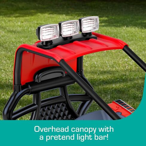 لعبة الركوب باجا تريلستر التي تعمل بالبطارية من باور ويلز، عربة الكثبان الرملية التظاهرية، الجر متعدد التضاريس، لعبة ما قبل المدرسة، مقاعد 2، للأعمار من 3 سنوات فما فوق in Kuwait