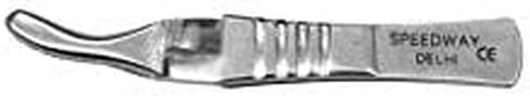 Bull Dog Clamp/Serrefine - Curved I Stainless Steel I Approx 46 mm in Kuwait