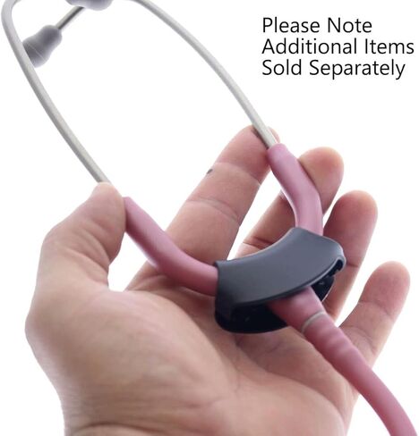 قطعة واحدة من علامة اسم سماعة الطبيب السوداء، علامة تعريف سماعة الطبيب، علامة تعريف شخصية مع ملصقات ملصقات، هدية عملية للممرضات والأطباء والأطباء البيطريين وطلاب الطب ملحقات سماعة الطبيب الطبية in Kuwait